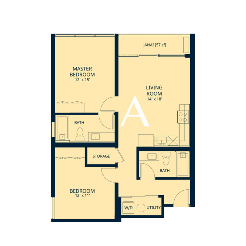 Kapiolani Residence Floor Plan A